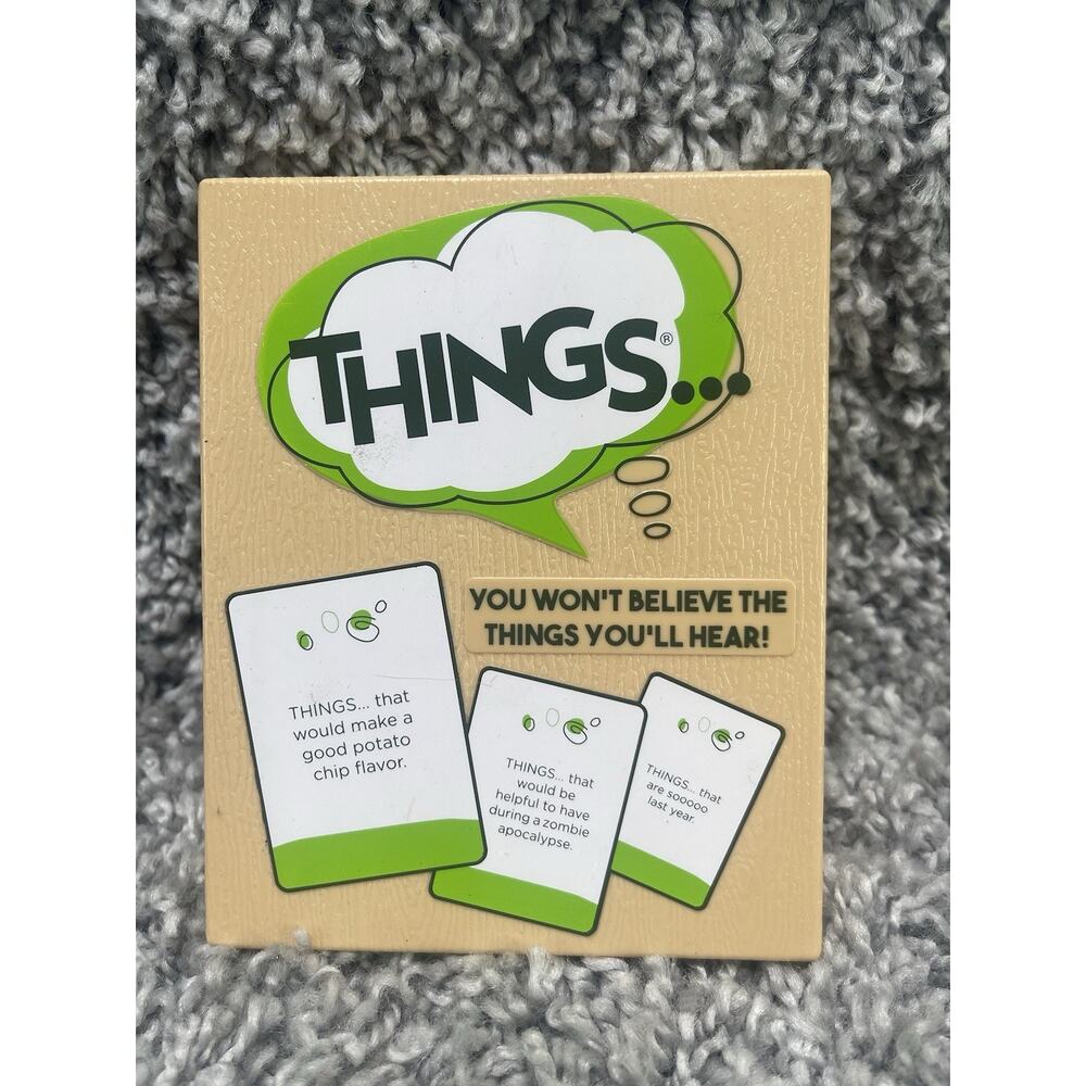 The Game Of Things by PlayMonster Edition Humor Party Card Game